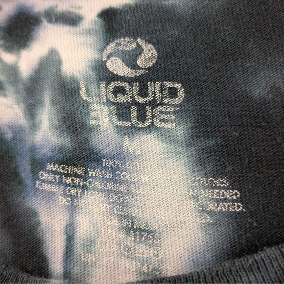 Liquid Blue Kiss Destroyer '76 1976 Tour Concert Band Repro Size Medium T-Shirt - Picture 5 of 5